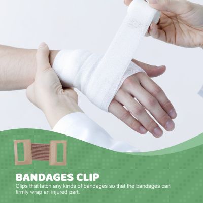 ：《》{“】= Bandage Clips Wrap Elastic Metal Clip Stretch Bandages Clasps Replaceable Fastener Replacement Fasteners Clamps Hooks Support
