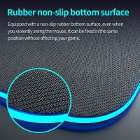 Wireless Charging Mouse Pad Gamer Mousepad Oversized RGB Luminous Desk Mat Computer Laptop Keyboard Non-slip Glowing LED Cushion