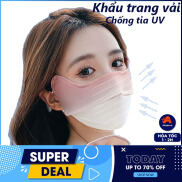 Khẩu trang chống tia UV, Khẩu trang vải chống tia cực tím UV