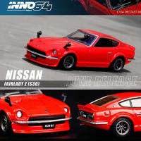 INNO 1:64 Model Car NS Fairlady Z (S30) Alloy Die-Cast Model Car - Fire Red