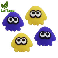 Leflame 4Pcs Octopus Squid ซิลิโคน Thumbstick Case จอยสติ๊กสำหรับสวิทช์ Oled Ns Lite Joy-Con Keycap