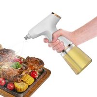 ✟ Olive Oil Sprayer Electric Oil Mister For Air Fryer 280ml High-Pressure Nozzle Food Grade Cooking Oil Sprayer Ideal For Cooking