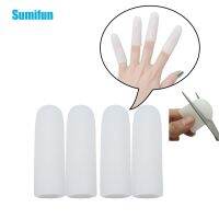 ▧﹉☸ 4Pcs 1.1x5cm Silicone Gel Tube Finger Corn Blister Protector Finger Toe Sleeve Cover Overlapping Separators Hand Foot Care Tools