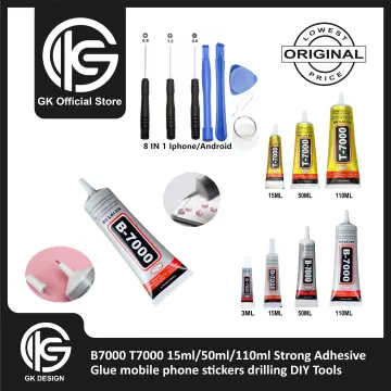 B7000 Glue 25ml For Glass Plastic Diy Repair Adhesive, Toothpaste With  Sticker Beads For Phone Case Decoration