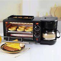 【LZ】▣  Cozinha 3 em 1 máquina de café da manhã máquina de pão torradeira elétrica mini forno cachorro quente máquina cozinhar roti casa