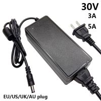 5.5x2 30V5A 1-2.5มม. 30V 3A ตัวแปลงอะแดปเตอร์อะแดปเตอร์สากลโวลต์30พลังงานอะแดปเตอร์สวิตชิ่ง DC AC 5A 3A 30V