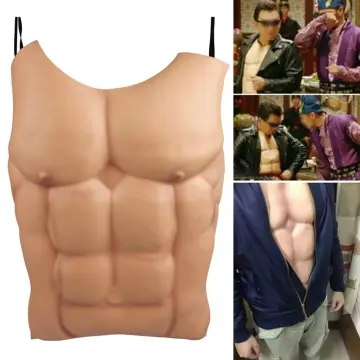 Silicone Muscle suit|fake chest