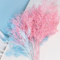 【YF】☾  Misty Artificial 6 Fork Wedding Arrangement Road Guide Decoration Plastic Fake