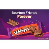 Indian Snack?(x3) Britannia Bourbon Choco Kreme Biscuit 97g