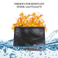 Fireproof Document Bag,Waterproof and Fireproof Document Bags,Fireproof Money Bag for A4 Document Holder
