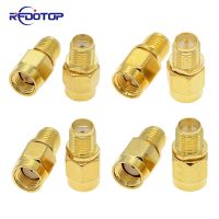 2PCS/Lot RF Adapter SMA Male Plug to SMA Female Jack for Raido Antenna SMA Type RF Coaxial Connector Converter