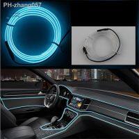 JingXiangFeng 1-5 M Atmosphere Lamps Car Interior Light Ambient Cold Line DIY Decorative Dashboard Console Door Car Styling