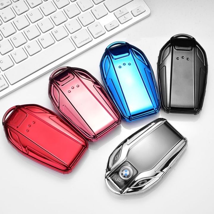 ychic-จี้พวงกุญแจโลหะอัลลอย-bmw-ที่ใส่กุญแจ-tpu-pc-bmw-key-cover-พวงกุญแจ-เคส-keyfob-สำหรับ-bmw-7-series-740-6-series-gt-5-series-530l-x3