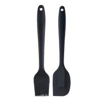 2PC/Set Silicone Cream Butter Mixer Cake Spatula Pastry Oil Brush Non-Stick Silica Scraper Kitchen Utensils Cooking Baking Tools