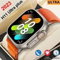 อัปเกรดสมาร์ทวอทช์ H11บวก Ultra 49มม. 8เข็มทิศบลูทูธ Reloj Hombre GPS สมาร์ทวอท์ชผู้ชาย Pk HK8 Pro Max สวัสดี