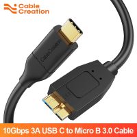 CableCreation USB Type C to Micro B USB3.0 Cable 10Gbps Fast Data External Hard Drive Disk OTG Cable for MacBook Pro Air Seagate