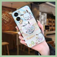 Back Cover Anti-dust Phone Case For Honor X50i foothold glisten Shockproof Cartoon Dirt-resistant Silicone TPU cartoon