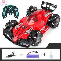 TEQIN Mobil Remote Control ดริฟท์แบบสเปรย์2.4ก. สำหรับเด็ก,ของเล่นรถ Rc แข่งรถผาดโผนออฟโรดขับเคลื่อนสี่ล้อสำหรับ Kado Ulang Tahun