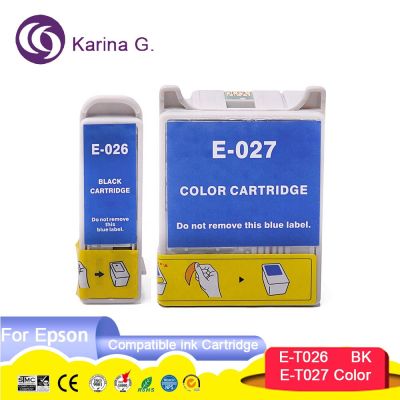 Compatible Ink Cartridge for T026 T027 suit for Stylus C50  Stylus Photo 810/820/830/830U/925/935 printer Ink Cartridges