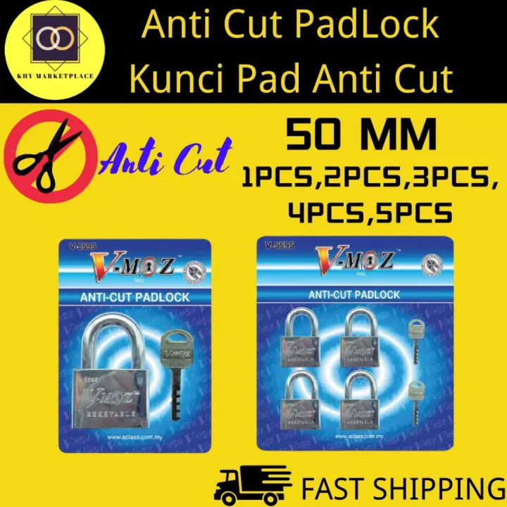 Anti Cut PadLock Top Security Padlocks Pad Lock Master Key House Lock