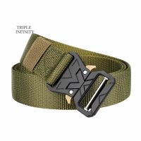 Quick Release Metal Pluggable Buckle Tactical Belt Outdoor Quick Dry Belts For Men Adjustable Working Belt Military Accessories