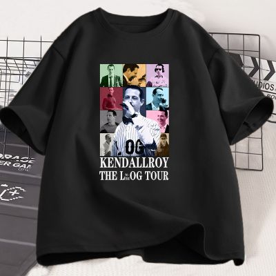Kendall Roy The Eras Tour T Shirt for Men Women 90s Vintage Succession TV Show T-shirt Mens Cotton Short Sleeve T-shirts