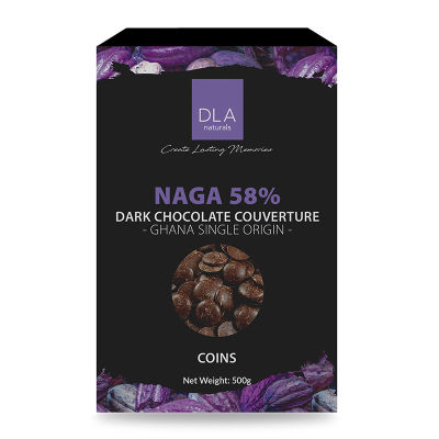 สินค้ามาใหม่! DLA ดาร์กช็อกโกแลต คูเวอร์เจอร์ 58% 500 กรัม DLA Dark Chocolate Couverture 58% 500g ล็อตใหม่มาล่าสุด สินค้าสด มีเก็บเงินปลายทาง
