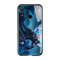 UCUC เคสโทรศัพท์เคสสำหรับ Huawei Honor 10 Lite P Smart 2019สำหรับชายแฟชั่นฝาครอบเกมเคสโทรศัพท์S Mo-Bile Le-Gends Glossyกระจกเทมเปอร์กลับเคสโทรศัพท์