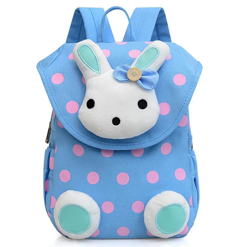 Yuee Cute Rabbit Kids Backpack Baby Girls Book Bag Children School