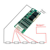 5วินาที15A Li-Ion BMS 18650ชาร์จคณะกรรมการป้องกัน18โวลต์21โวลต์เซลล์วงจรป้องกัน