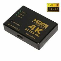 ??HOT!!ลดราคา?? 4K*2K 3 Port HDMI Switch Switcher Splitter Box HDTV 1080p PS3 Auto 3 IN 1 OUT ##ที่ชาร์จ แท็บเล็ต ไร้สาย เสียง หูฟัง เคส Airpodss ลำโพง Wireless Bluetooth โทรศัพท์ USB ปลั๊ก เมาท์ HDMI สายคอมพิวเตอร์