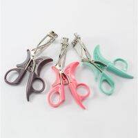 ♀✻ 3 Color New Handle Eyelash Curler Eyelash Curling Upward High Quality Mild Steel Eyelash Curler Clip Eyelash Beauty Makeup Tool