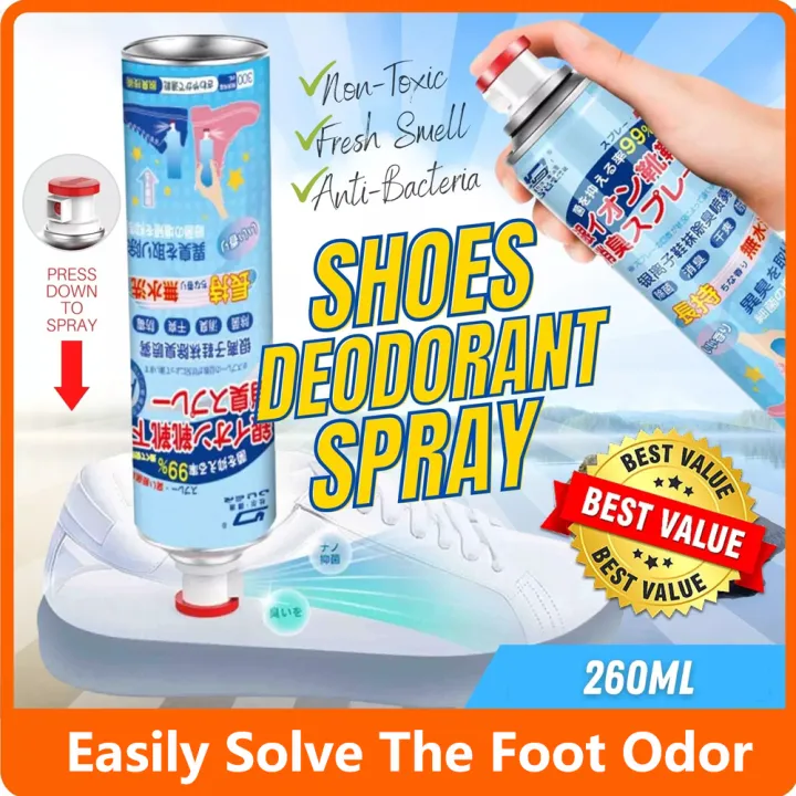 Shoes Deodorant Spray Shoes Stink Freshener Odor Spray Remover Shoe
