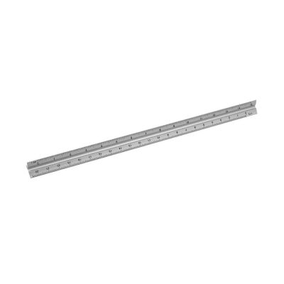 【jw】♧  Aluminum Alloy Triangular Scale Ruler Drafting Tools Architectural 1:201:251:501:751:1001:125