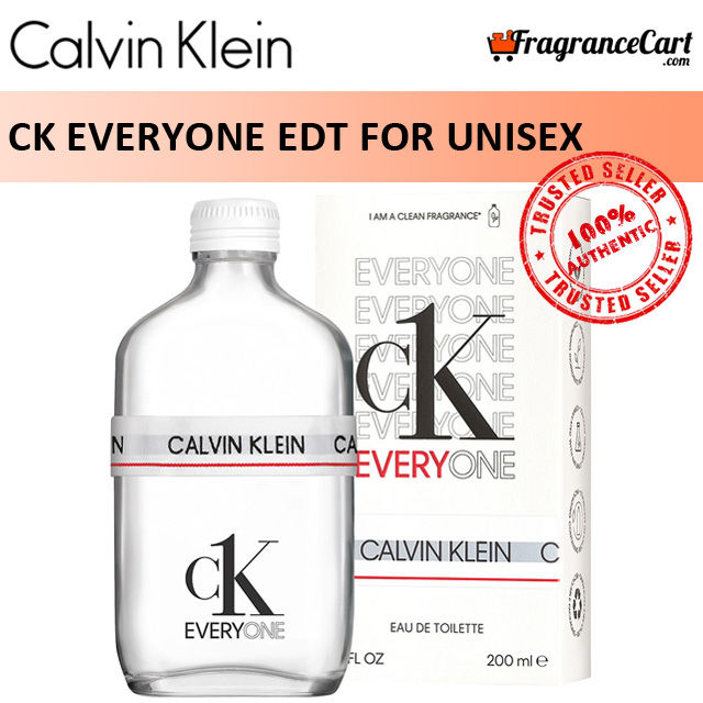 Calvin Klein cK Everyone EDT for Unisex Men Women (200ml) Eau de Toilette Every  one [Brand New 100% Authentic Perfume/Fragrance] 