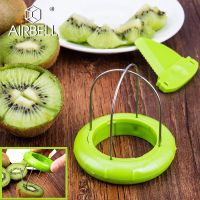 Kiwi Cutter Detachable Creative Manual Peeler Metal Slicer Food Fruit Salad Tool Portable Home Cooking Kitchen Accessorie Gadget Graters  Peelers Slic