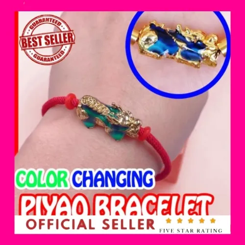 Color Changing Piyao Lucky Bracelet Red String Bracelet Lucky Cord