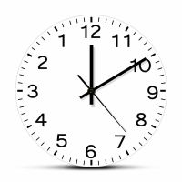 Modern Design Run Backwards Quiet Sweep Clock Anticlockwise Reverse Anti Wall Clock Home Decor Timepieces Run Counter Wall Watch