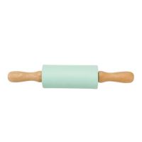 Useful Noodle Roller Silicone Rolling Pin Eco-friendly Labor-saving Children Baking Dough Roller