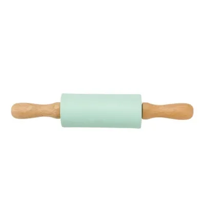 Useful Noodle Roller Silicone Rolling Pin Eco-friendly Labor-saving Children Baking Dough Roller