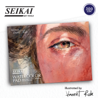 SEIKAI สมุดสีน้ำ VANONT A4 (WATERCOLOR ROUGH) 1 เล่ม