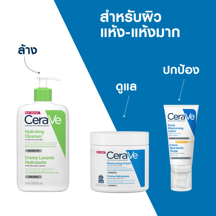 เซราวี-cerave-hydrating-cleanser-ทำความสะอาด-ให้ความชุ่มชื้นผิวหน้าและผิวกาย-สำหรับผิวแห้ง-แห้งมาก-88ml-ทำความสะอาดผิวหน้า-facial-cleanser-คลีนเซอร์-สบู่