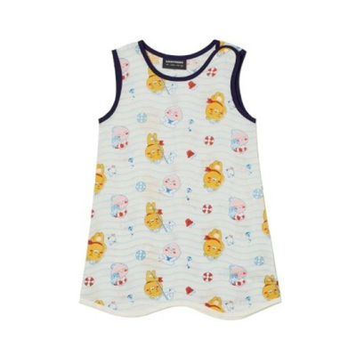 【Last Chance!!! พร้อมส่ง】 KAKAO FRIENDS Marine Baby Sleep Vest Blue Friends br