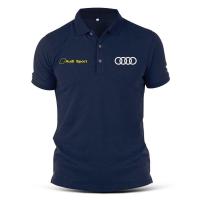 เสื้อยืดผู้ชาย Audi Sports RS S-line Rally Racing A5 A5 POLO shirt_g57