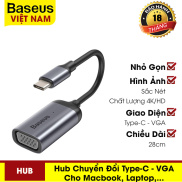 Hub chuyển đổi Type-C to VGA HDMI Mini DP Màu xám cho MacBook Pro Air