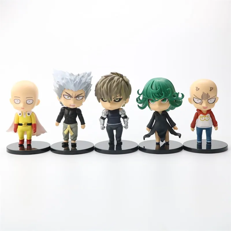 Set 5 Mô Hình Nhân Vật Phim One Punch Man Saitama Tornado Genos Garou Chibi  1  HolCim  Kênh Xây Dựng Và Nội Thất