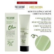 Kem Tẩy Lông Chiết Xuất Olive Cafuné triệt lông 5 phút an toàn cho vùng kín