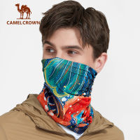 Camel Crown ผ้าคลุมหน้ากันแดดขับขี่   ผิวสัมผัสเย็นสดชื่น