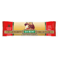 San Remo Tubular Spaghetti No.6 500g ซานรีโม่ทูบูลาร์ สปาร์เก็ตตี้ เบอร์ 6 ขนาด 500 กรัม (0533)