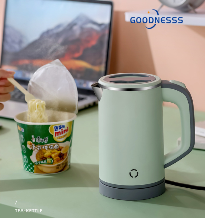 Small Electric Kettle, Stainless Steel, Low Power Mini Portable